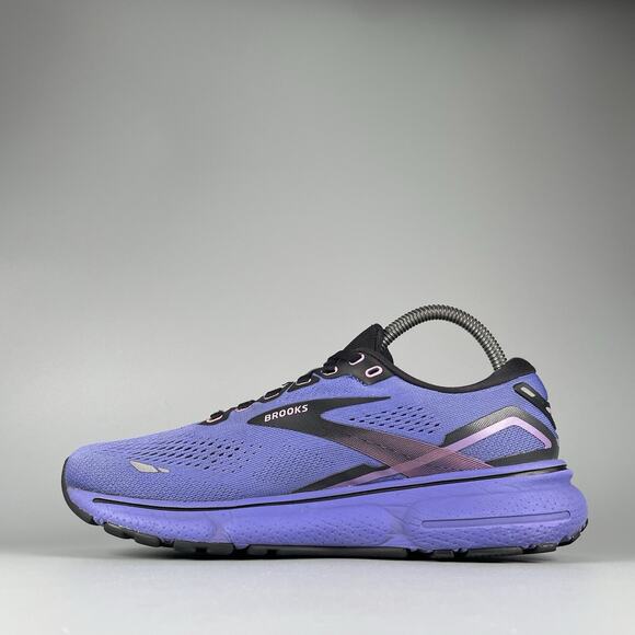 Brooks Ghost 15 Women’s 8 B Purple Running Shoes Athletic Sneakers Comfort GUC - Picture 7 of 9